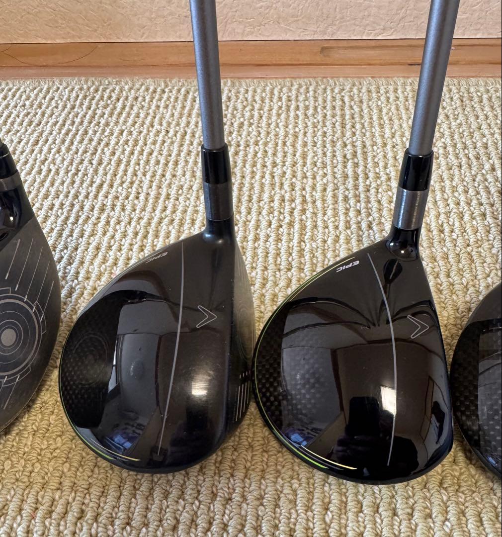 名器！　EPIC FLASH STAR 5本セット1w.3w.5w.4u.5u