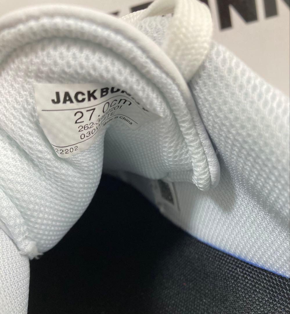 新品 パーリーゲイツ ジャックバニー AIR SOLEシューズ 白 27