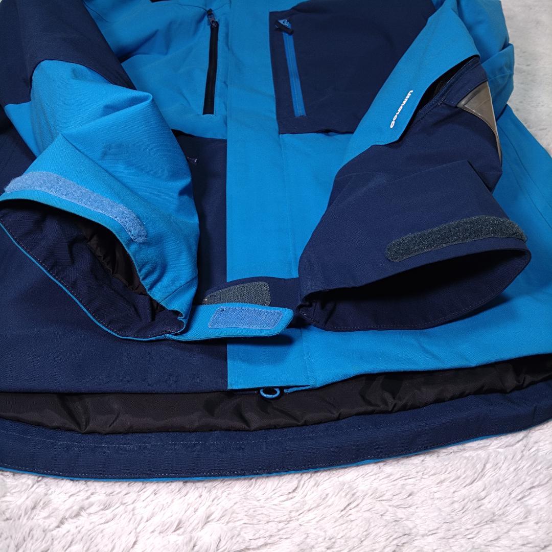 GOLDWIN スキーウェア 上下セットアップ L ツートン 券ホルダー 中綿