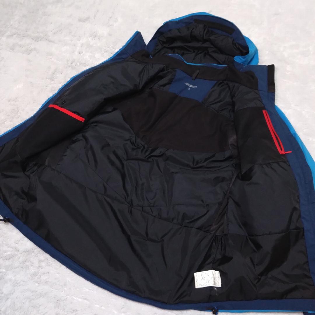 GOLDWIN スキーウェア 上下セットアップ L ツートン 券ホルダー 中綿