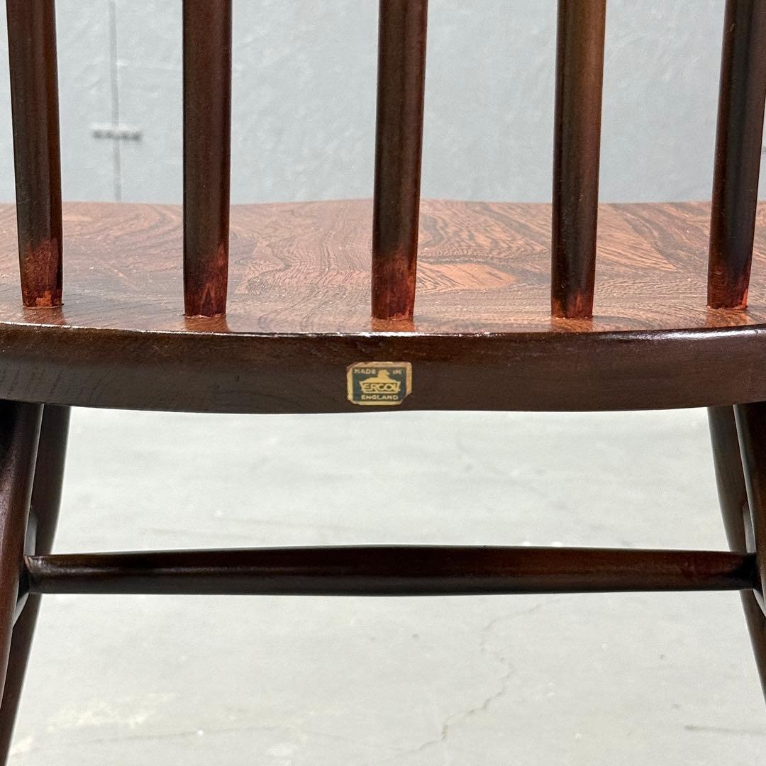 ERCOL(アーコール) / ゴールドスミスチェア ダークコロニアル (7)