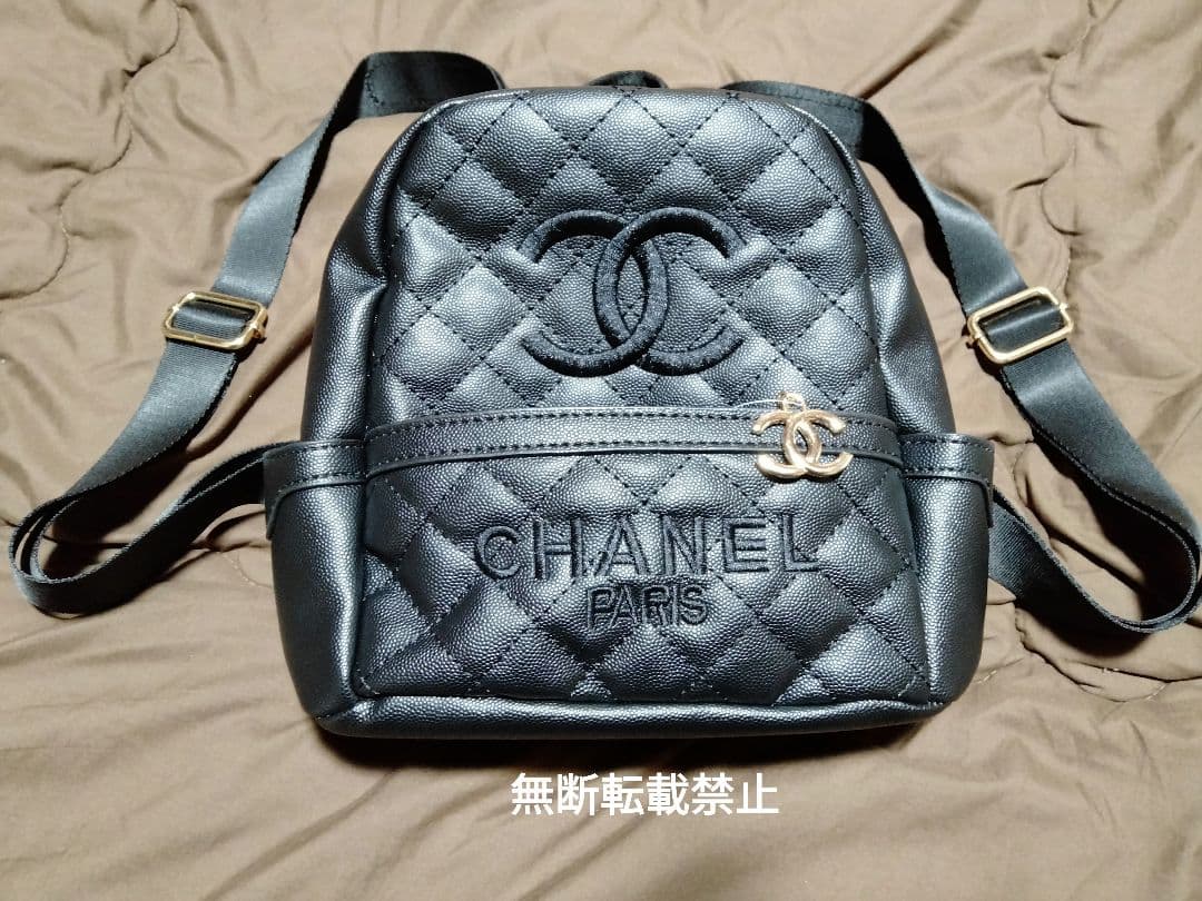 シャネル ノベルティ ブラック リュック バッグ パック 未使用