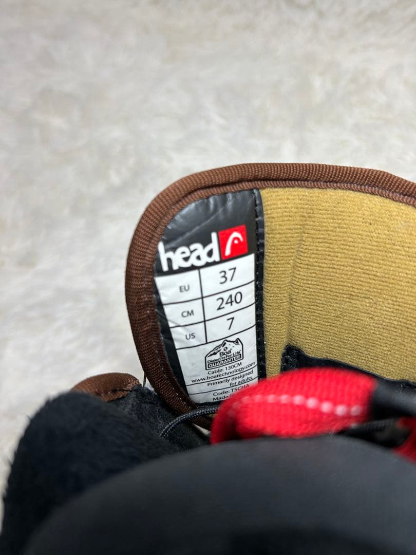 HEAD スノーボードブーツ 24cm スノボ　TRUE PRO BOAボア