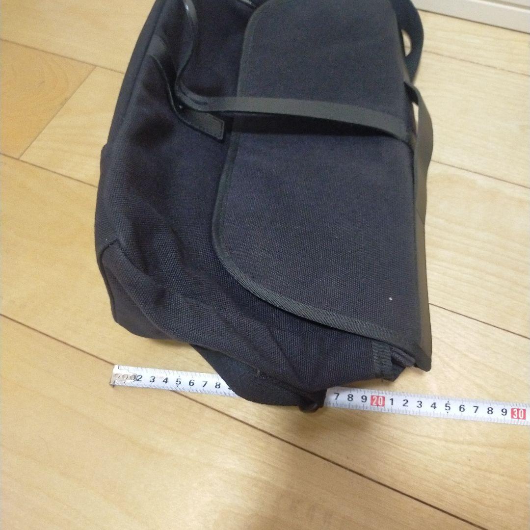 ブロンプトン ショルダーバッグ フロントバッグ キャンパス レザー