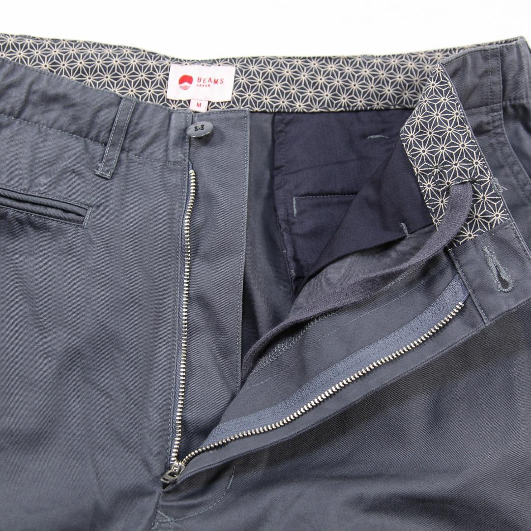 BEAMS JAPAN 23AW ニュー ビッグ チノ トラウザー M グレー