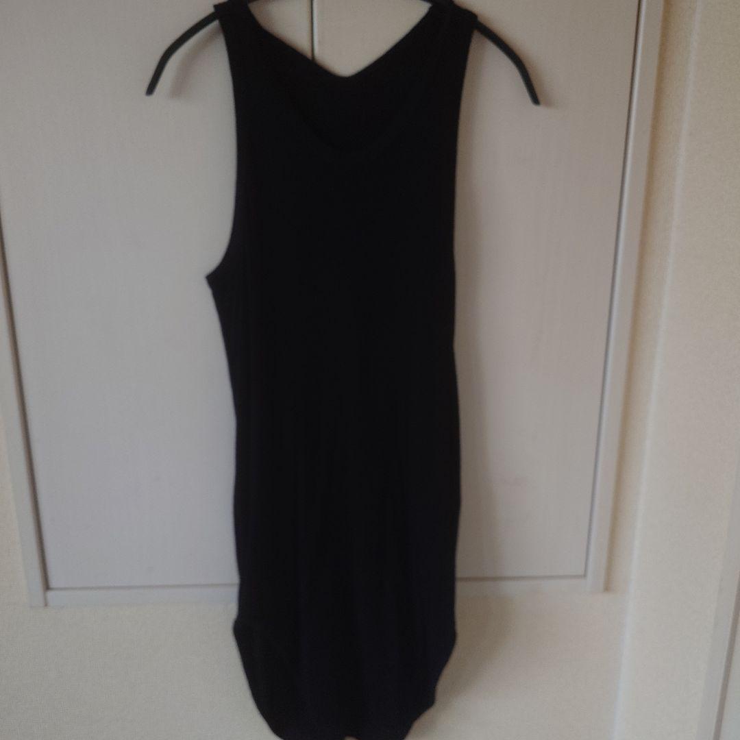 JULIUS 2018SS ウェビングラウンドロングタンクトップ 美品　ブラック