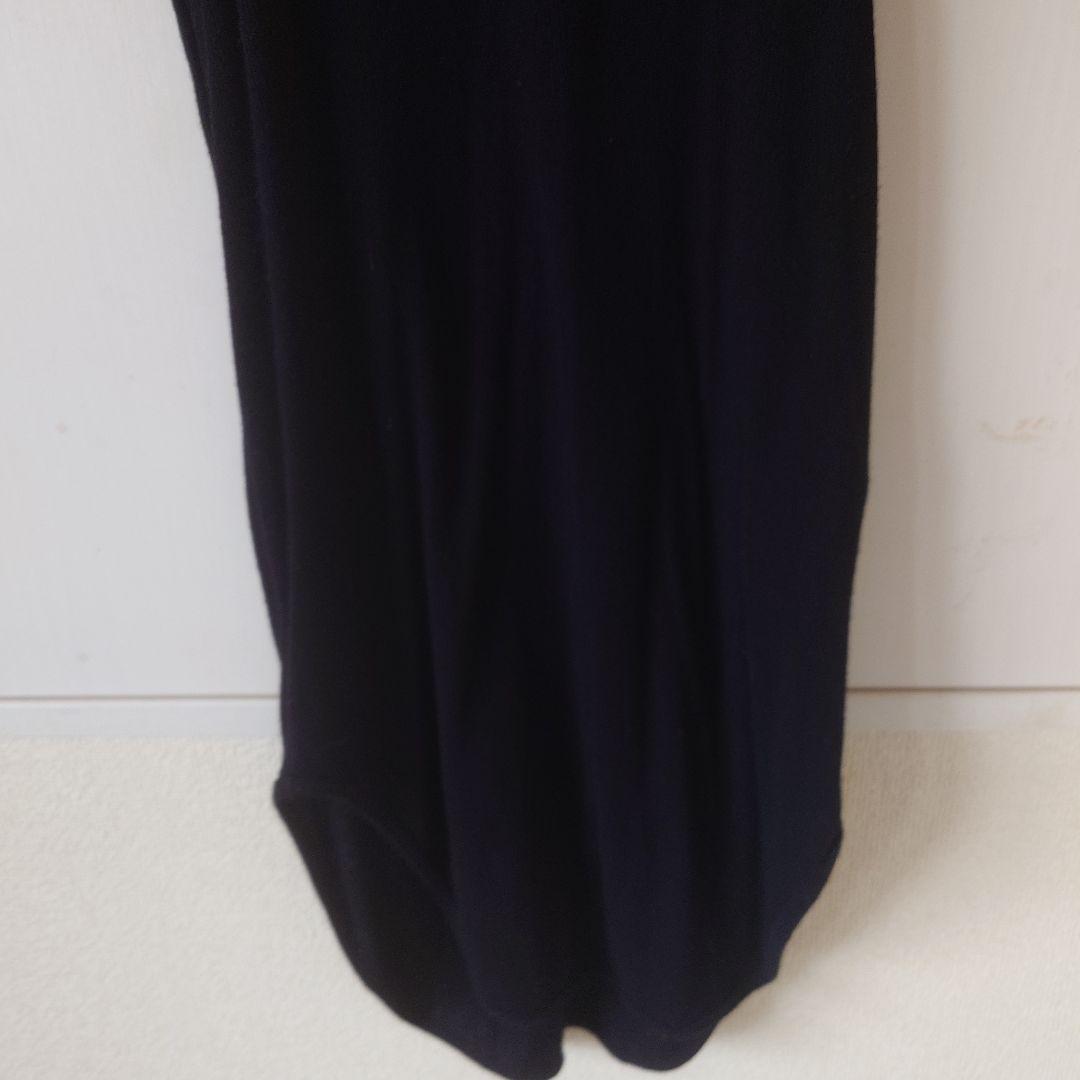 JULIUS 2018SS ウェビングラウンドロングタンクトップ 美品　ブラック