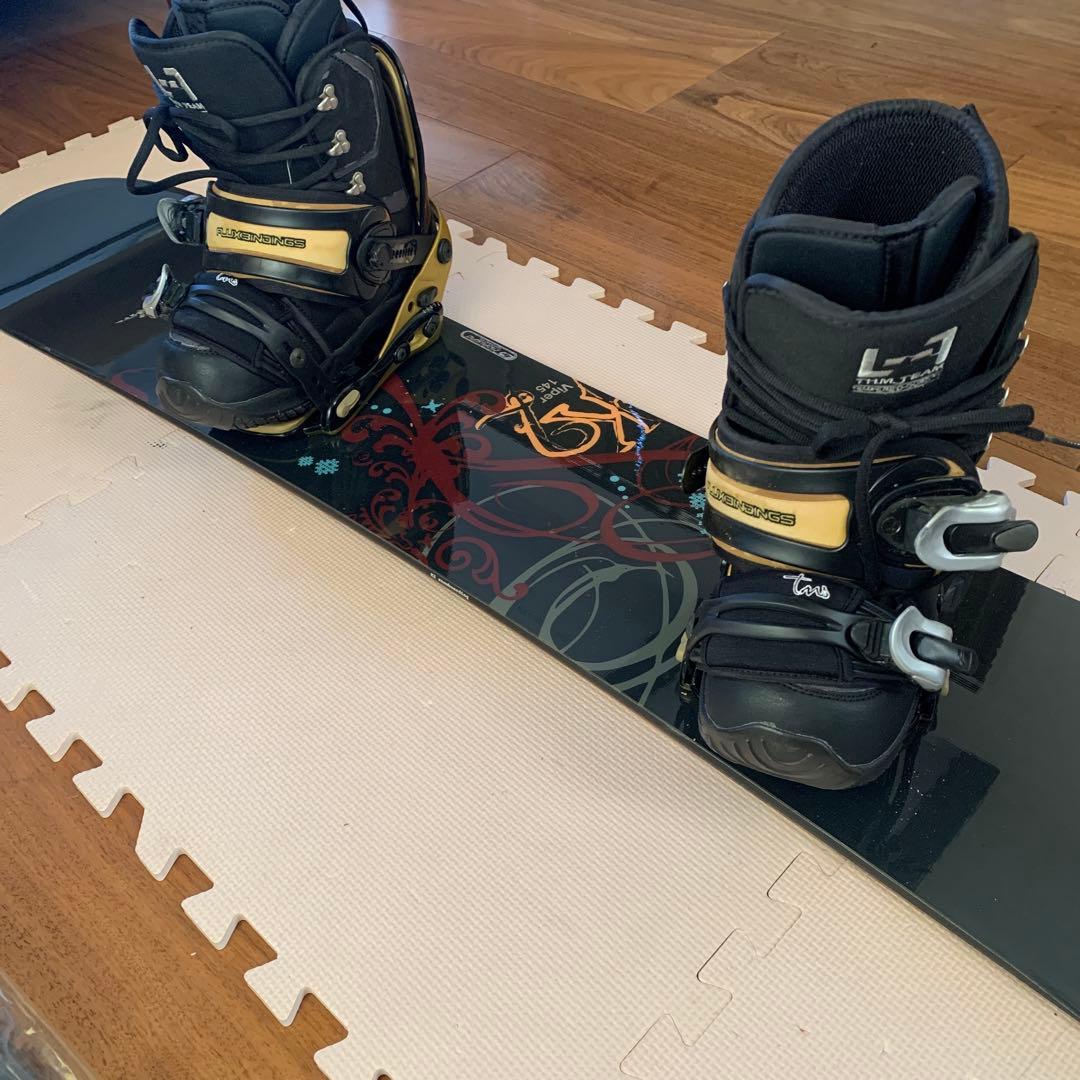 K2 スノーボード Viper 145 ボード ブーツ ビンディング ケース