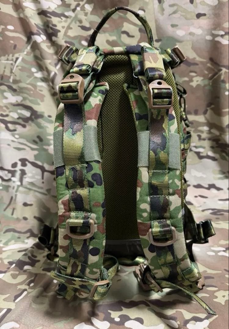みらい装備 背嚢B型 陸自迷彩 迷彩ウェビング 陸上自衛隊