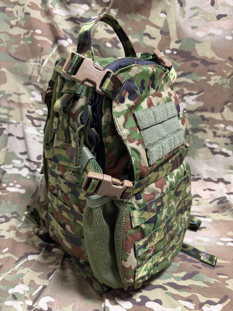 みらい装備 背嚢B型 陸自迷彩 迷彩ウェビング 陸上自衛隊