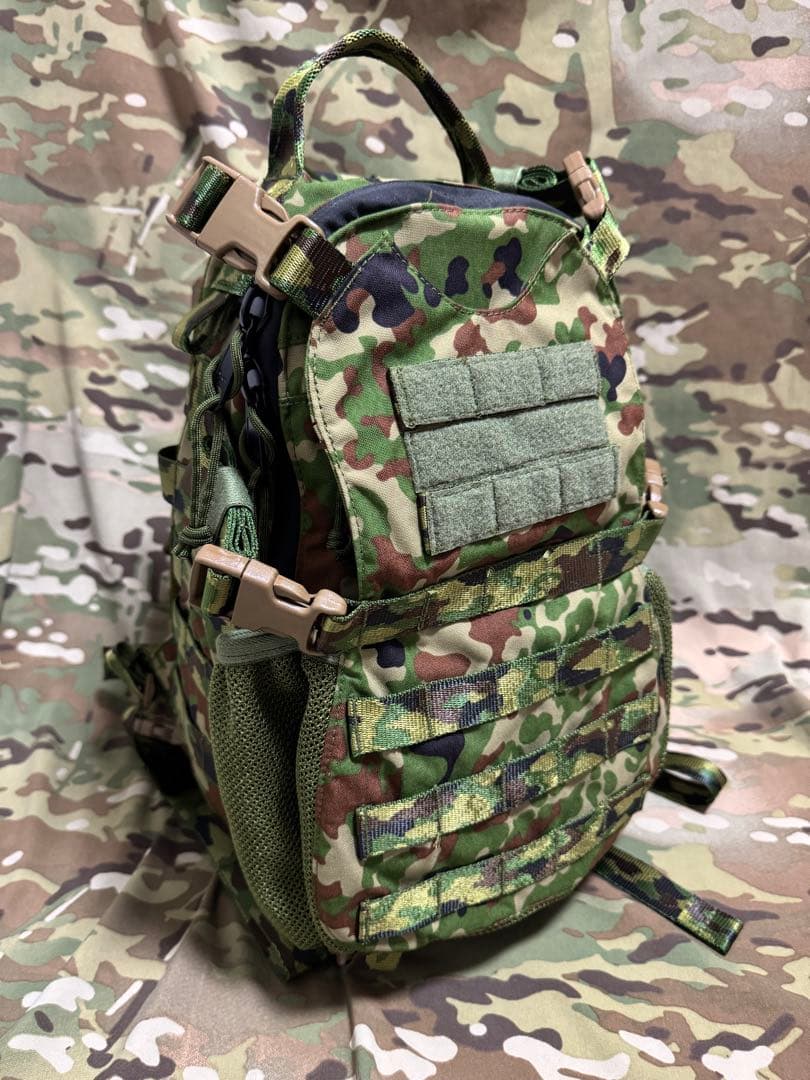 みらい装備 背嚢B型 陸自迷彩 迷彩ウェビング 陸上自衛隊
