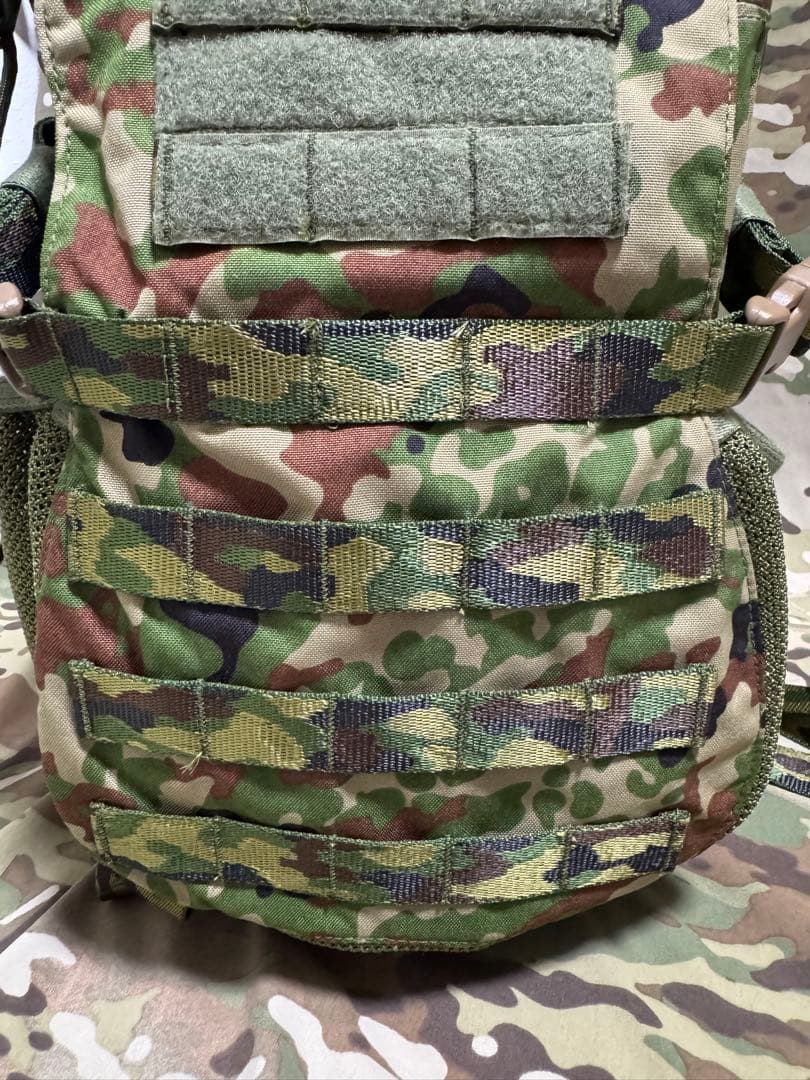 みらい装備 背嚢B型 陸自迷彩 迷彩ウェビング 陸上自衛隊