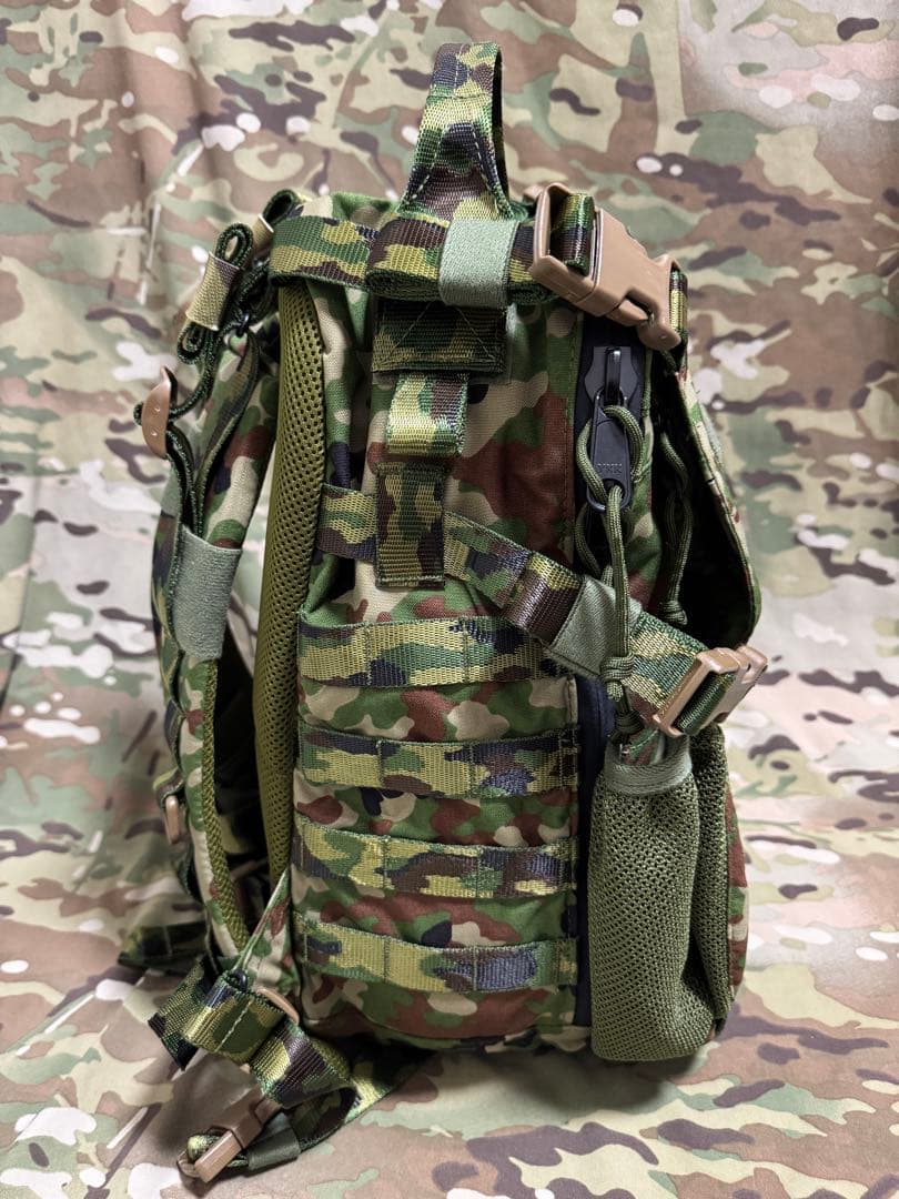 みらい装備 背嚢B型 陸自迷彩 迷彩ウェビング 陸上自衛隊
