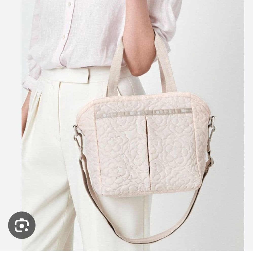 レスポートサック パフィーブロッサムズ ローズ バッグ