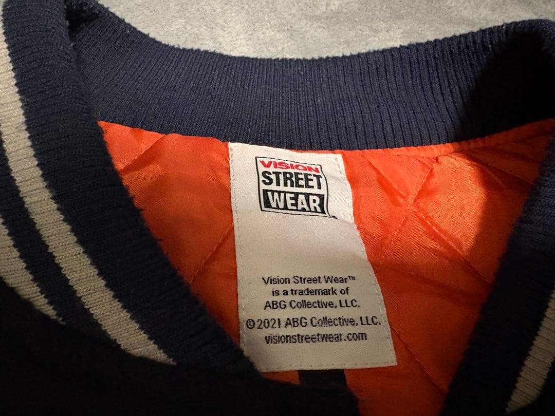 VISIONSTREETWEAR スタジャン ブラウン　メンズ　アウター　4L