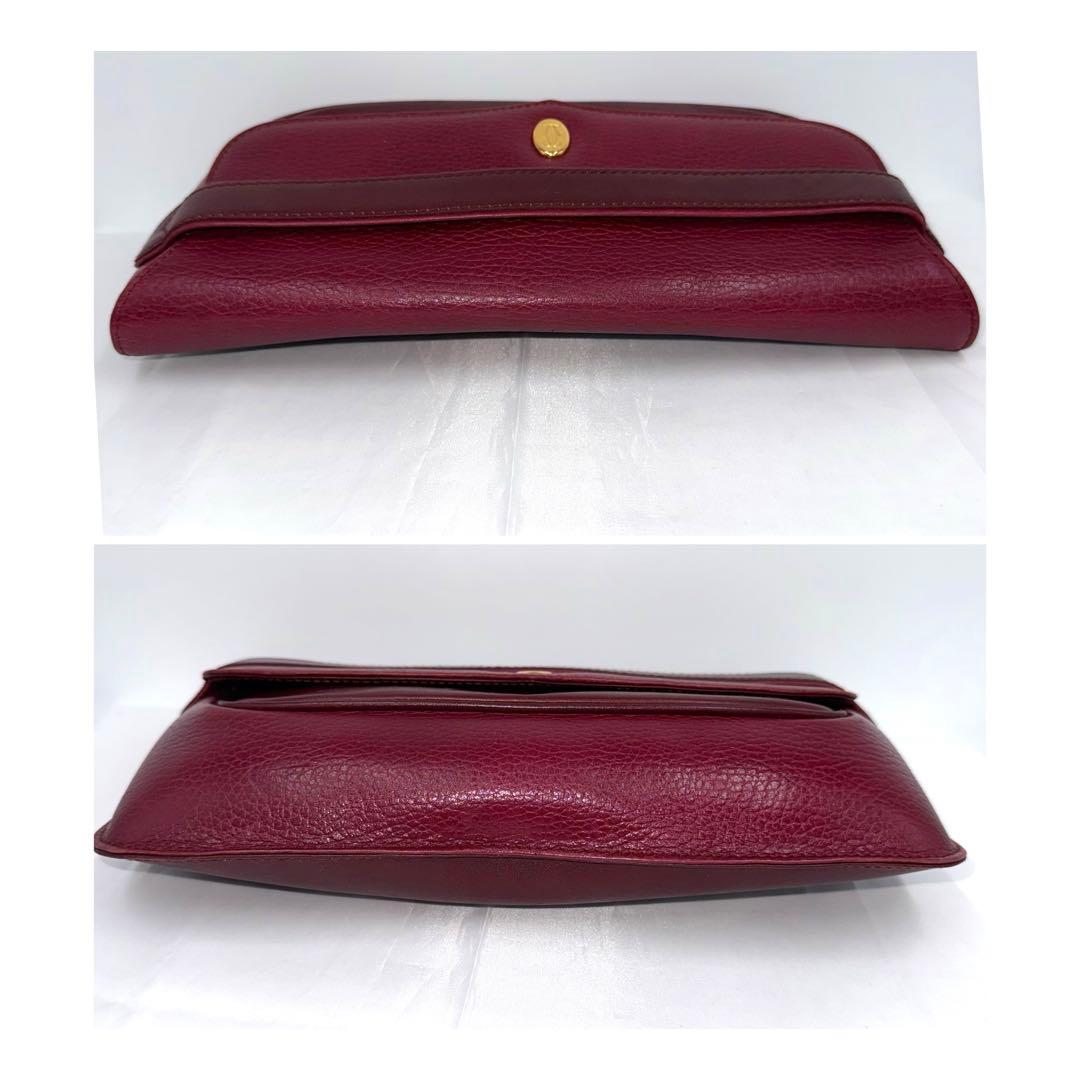 ✨美品✨カルティエ CARTIER マストライン クラッチバッグ ボルドー
