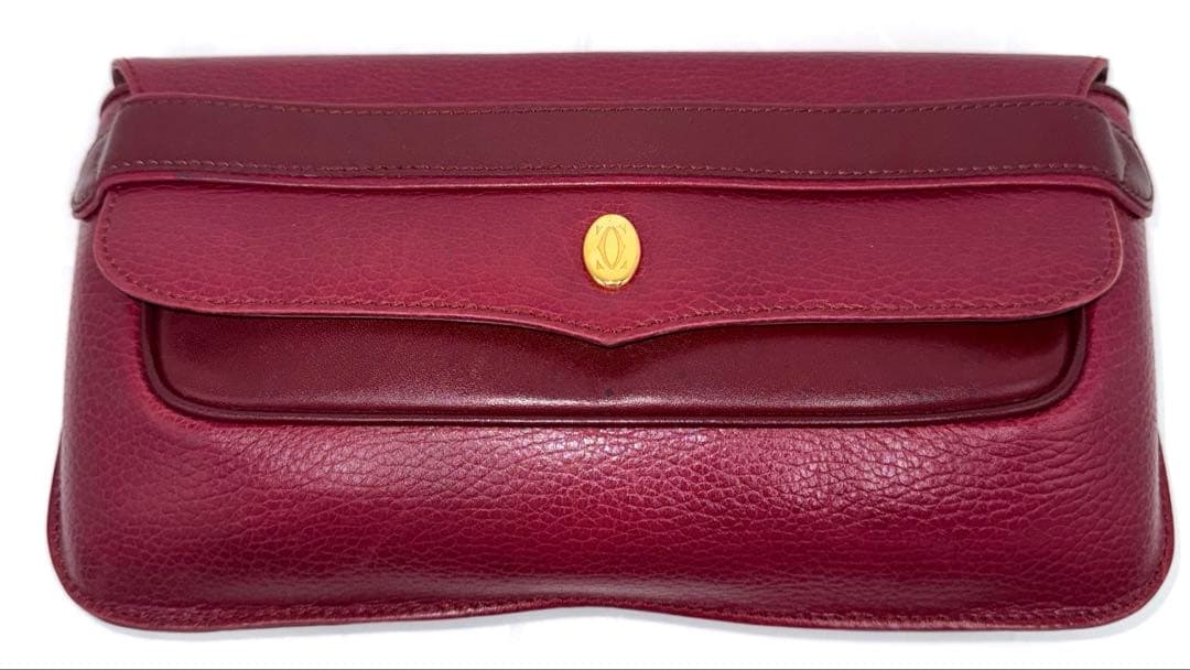 ✨美品✨カルティエ CARTIER マストライン クラッチバッグ ボルドー