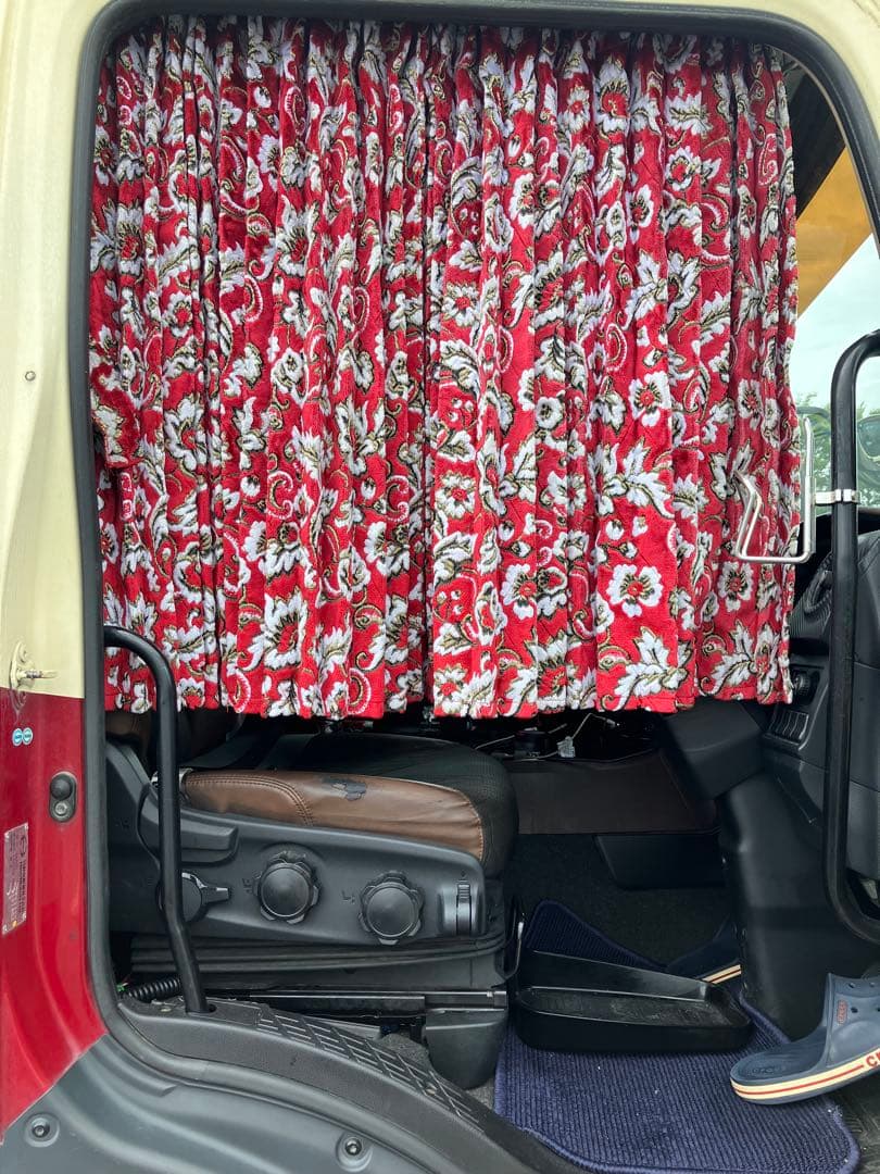 金華山　小雪　ファイブスターギガ　ダッシュマット＆カーテン＆ハンドルカバー