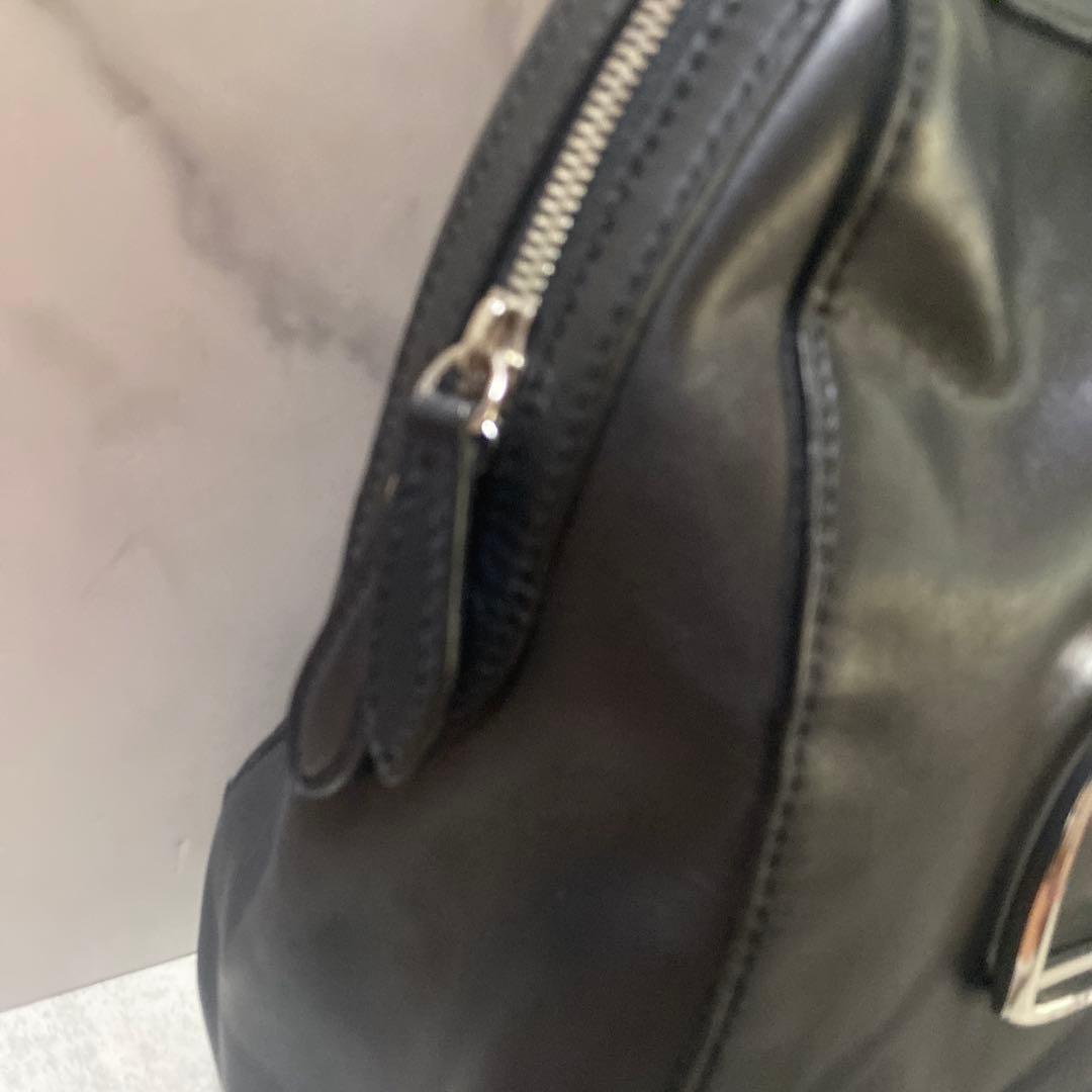 Ralph Lauren 黒 レザービジネスバッグ　2way 黒　保存袋付き