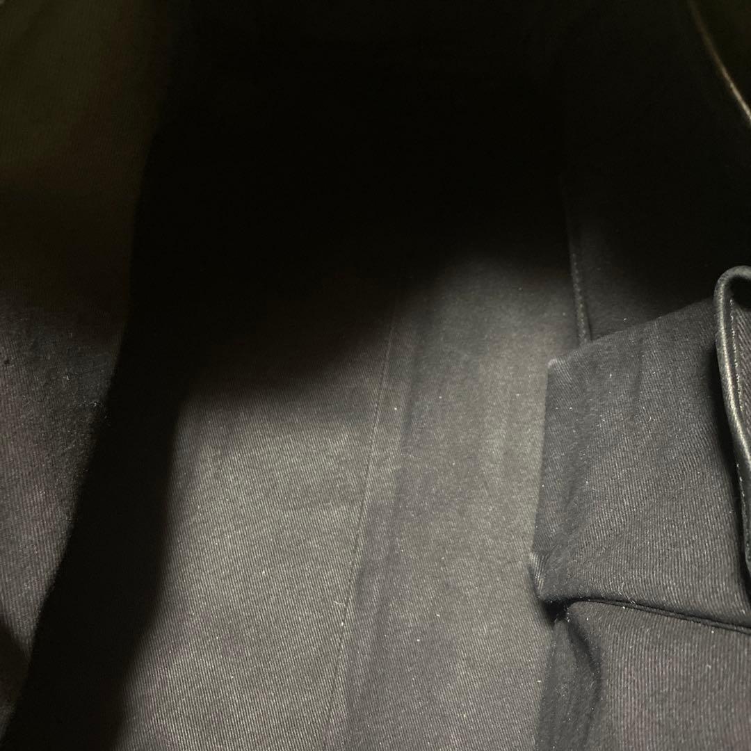 Ralph Lauren 黒 レザービジネスバッグ　2way 黒　保存袋付き