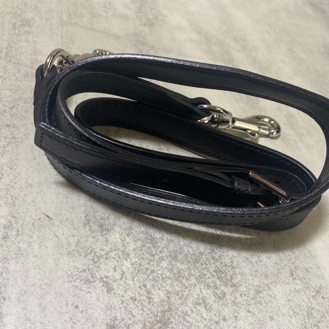 Ralph Lauren 黒 レザービジネスバッグ　2way 黒　保存袋付き