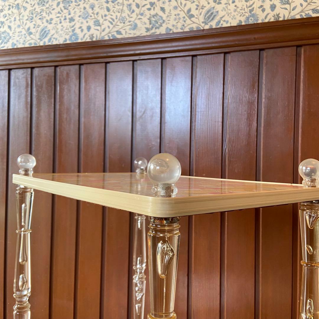 昭和レトロ　キッチンワゴン　果物柄　レトロポップ　当時物