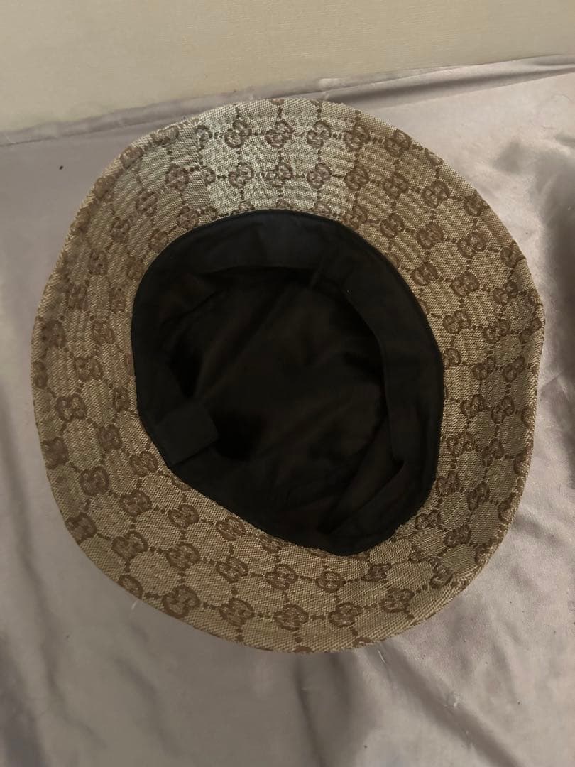 GUCCI バケットハット ベージュ