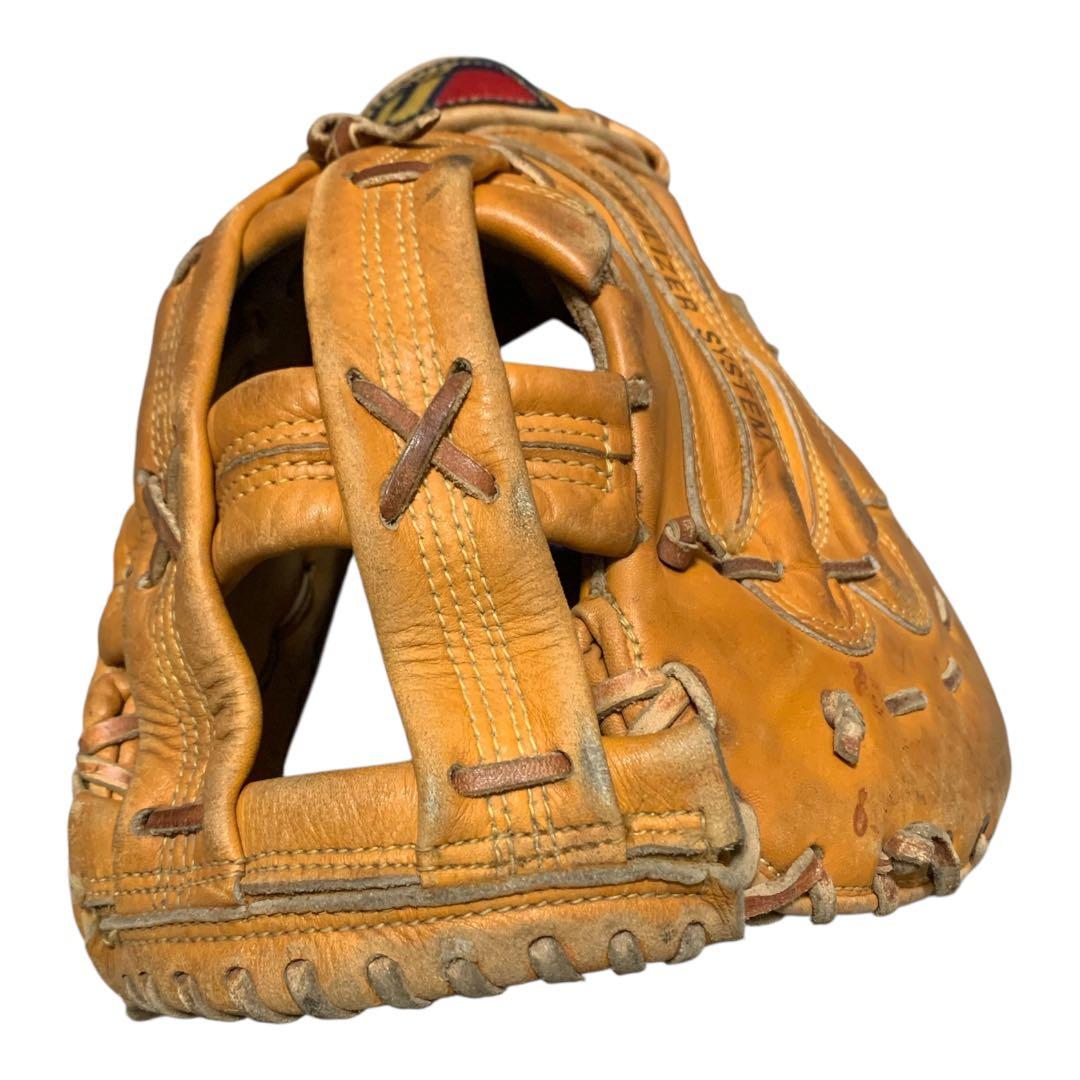 ヴィンテージグラブ ミズノ MIZUNO 赤カップ 硬式用 右投 外野・一塁用