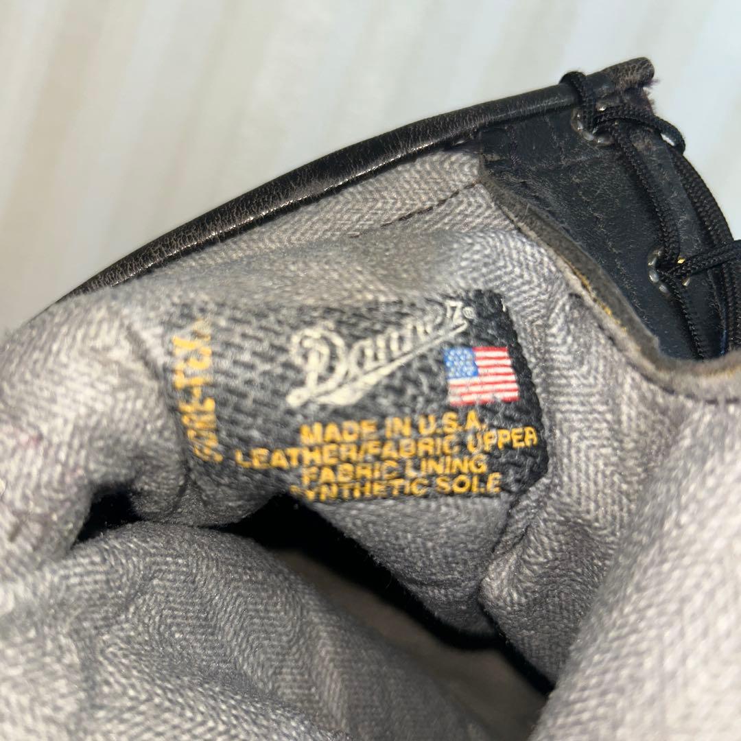 ダナーミリタリーブーツ ブラック ハイカット