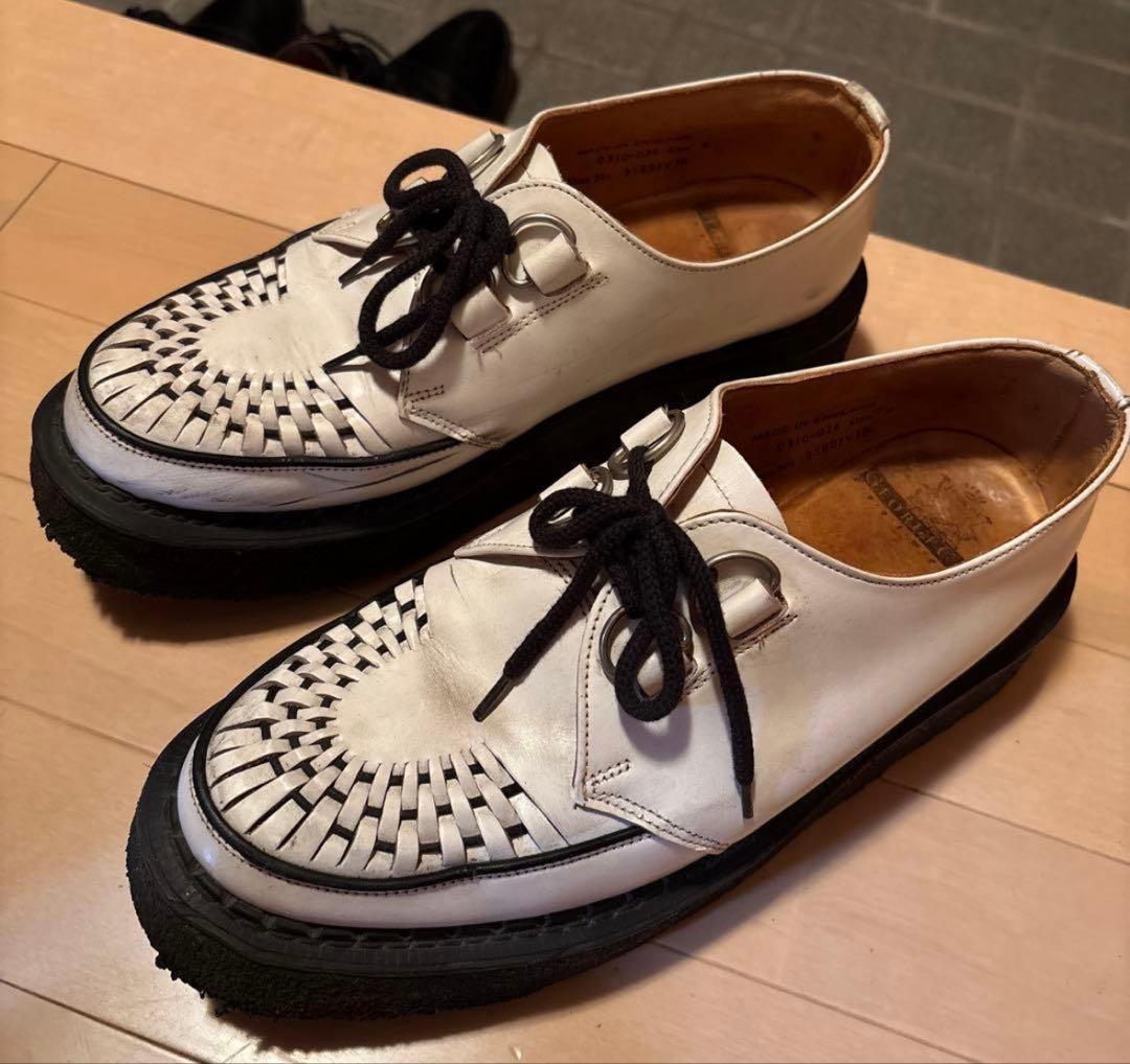 ジョージコックス ラバーソール　ギブソン　白