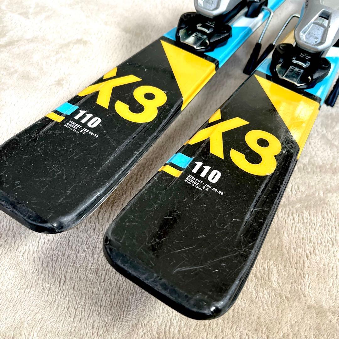 昨年ワンシーズン使用 スキー板 110 子ども用