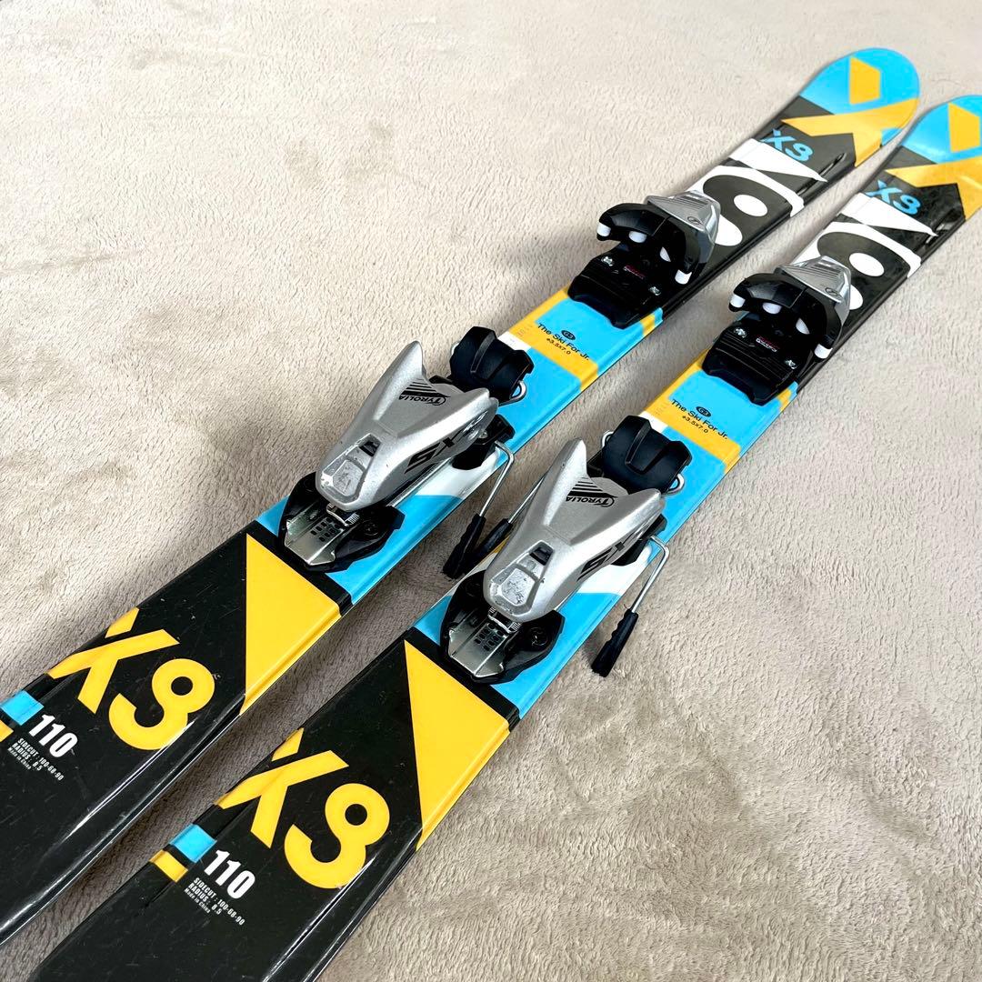 昨年ワンシーズン使用 スキー板 110 子ども用