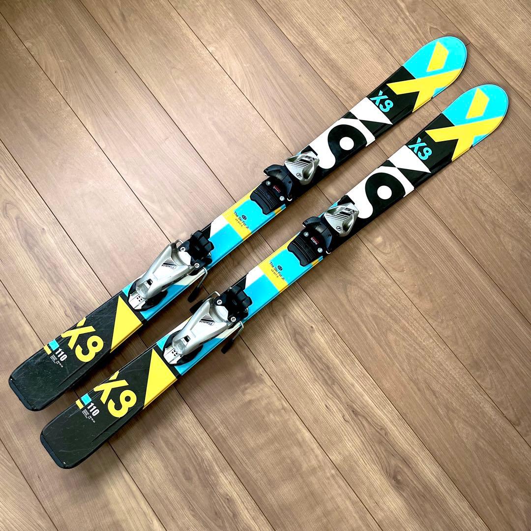 昨年ワンシーズン使用 スキー板 110 子ども用