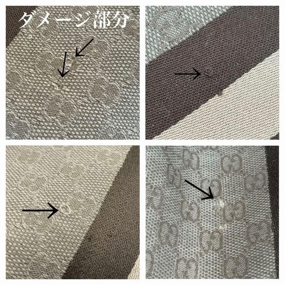 GUCCI☆GG柄ロングマフラー silk20％混