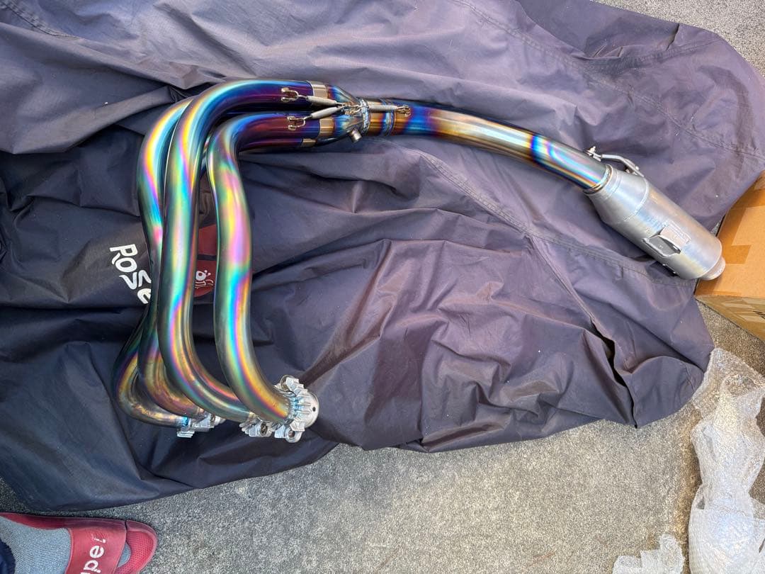 X*n様 CB1100 TSRチタンフルエキゾースト マフラー