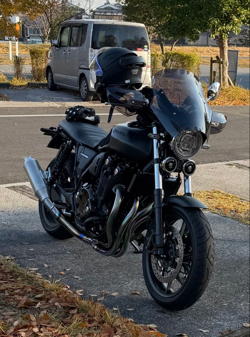 X*n様 CB1100 TSRチタンフルエキゾースト マフラー