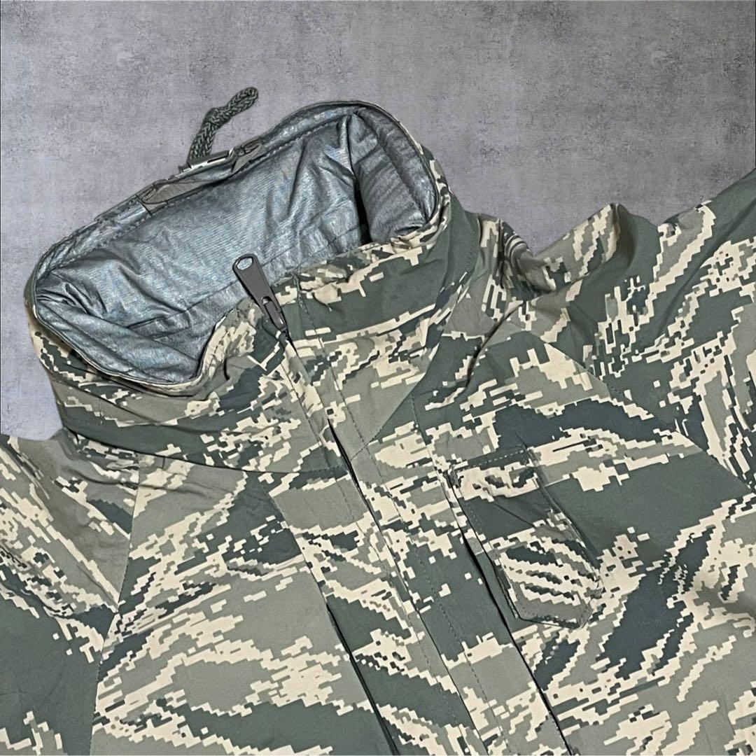 APECS激レアサイズXSエアフォースタイガーストライプゴアテックスパーカー