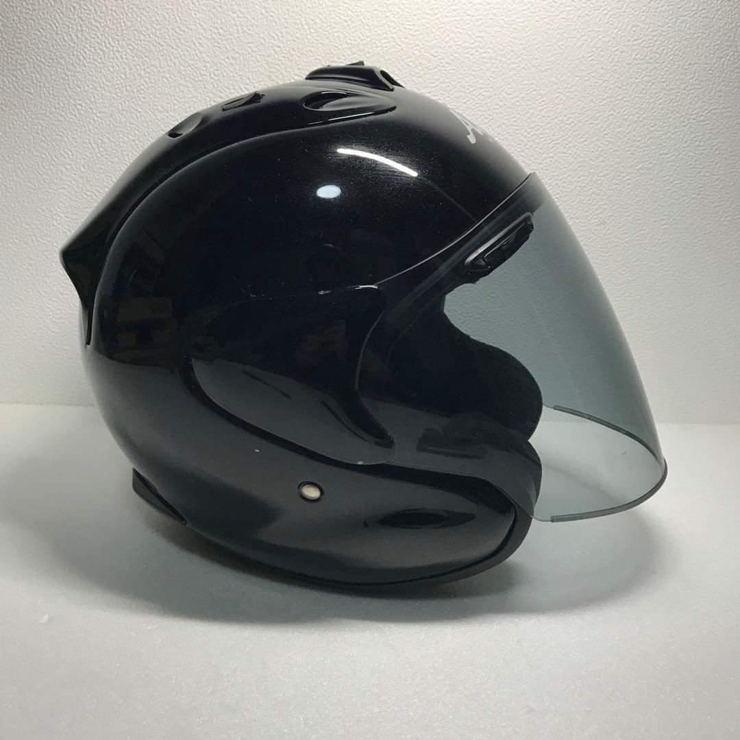 アライジェットヘルメットMZグラスブラックMサイズ