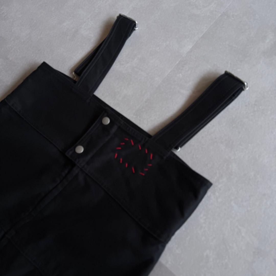 【美品✨】R.H. オーバーオール　コットンオールインワン　黒　サロペット