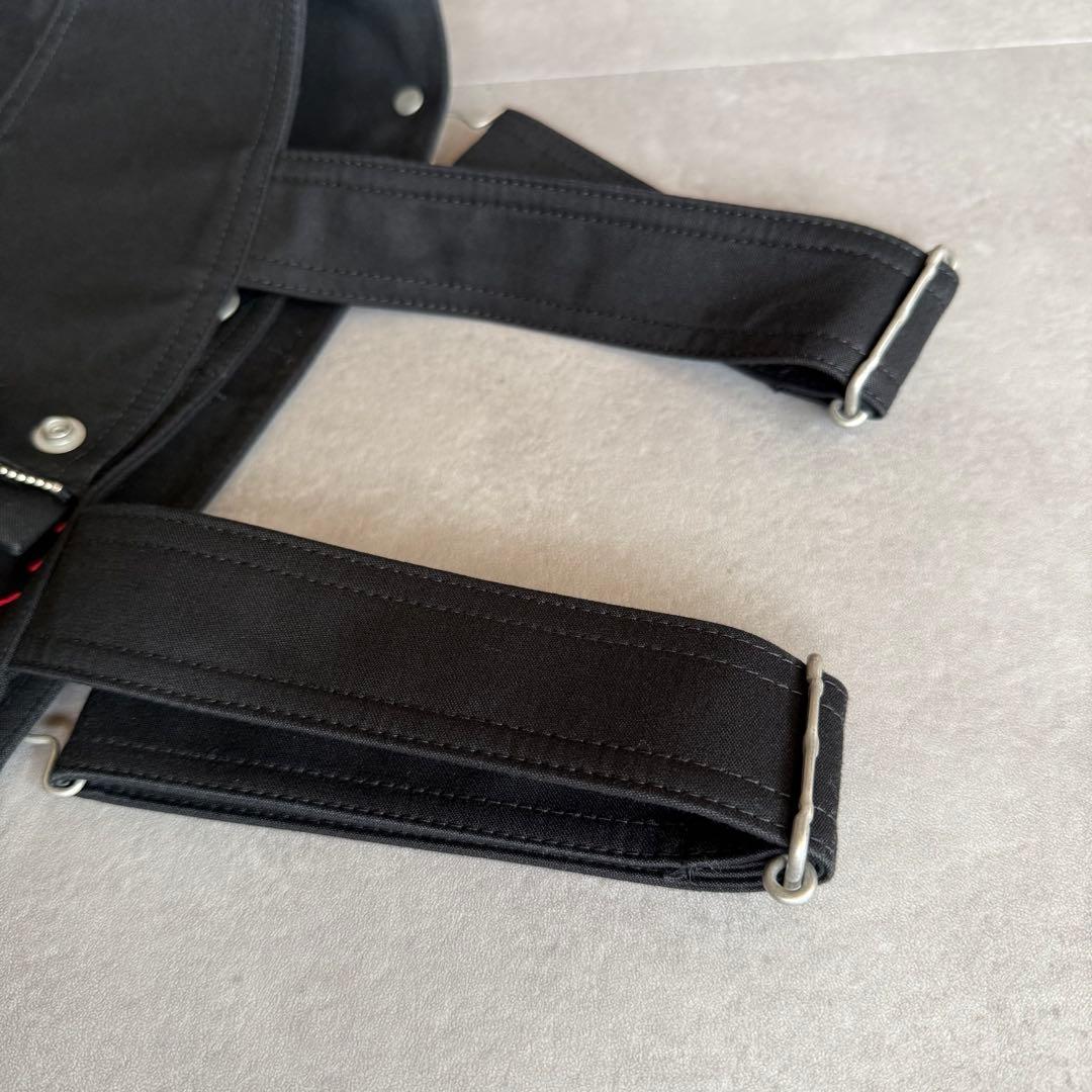 【美品✨】R.H. オーバーオール　コットンオールインワン　黒　サロペット