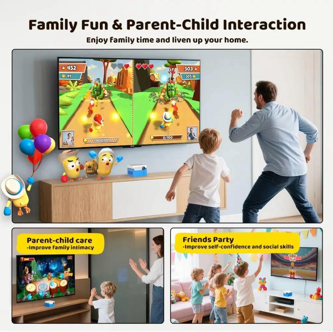 KINHANK MOTION X モーションセンサーゲームコンソール