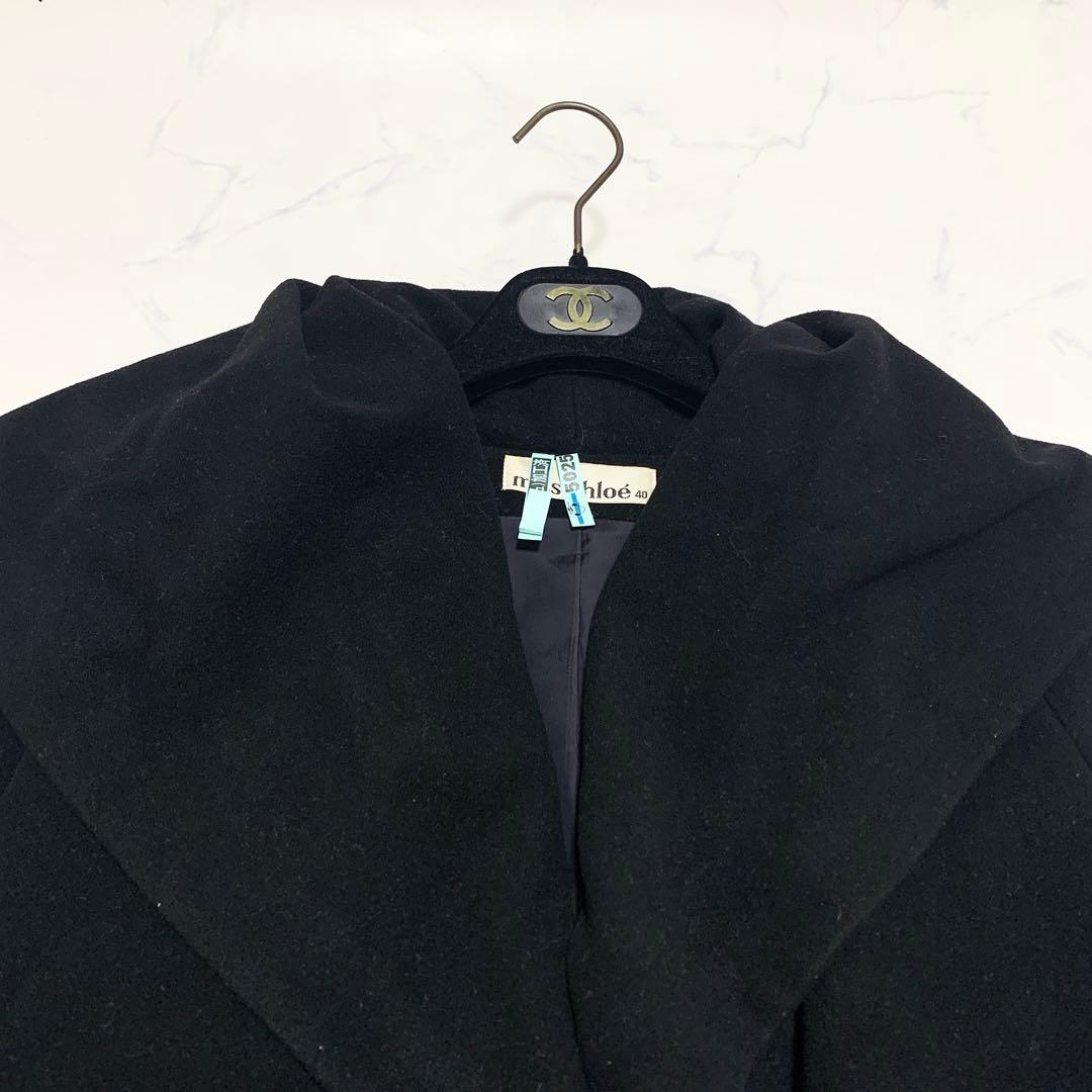 ミスクロエ　カシミヤ混　ウールコート　クリーニング済