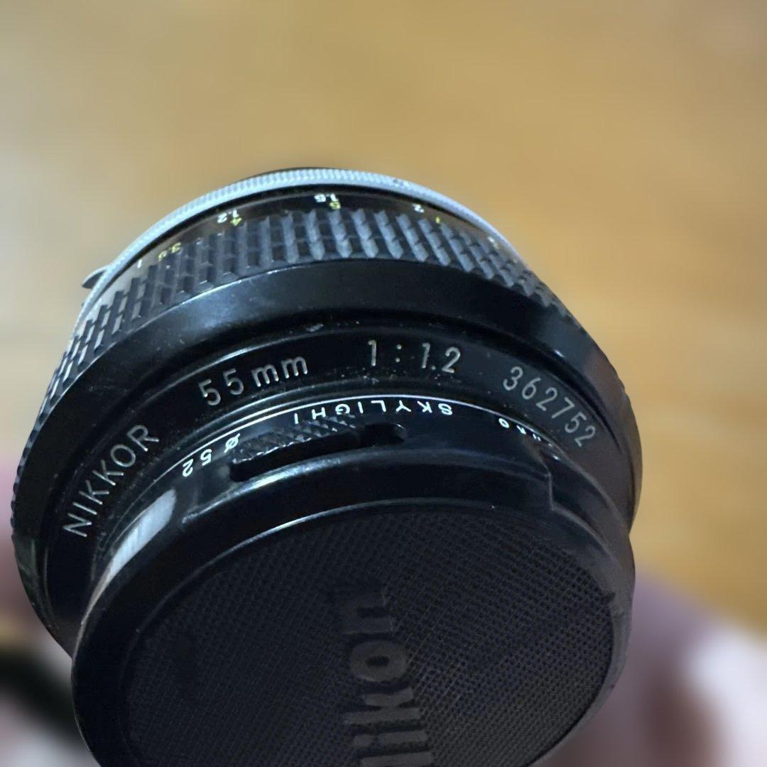 NIKKOR 55mm f/1.2 単焦点レンズ