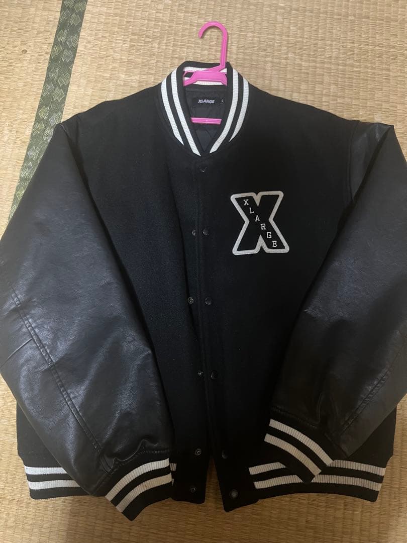 XLARGE スタジャン ブラック XL エクストララージ