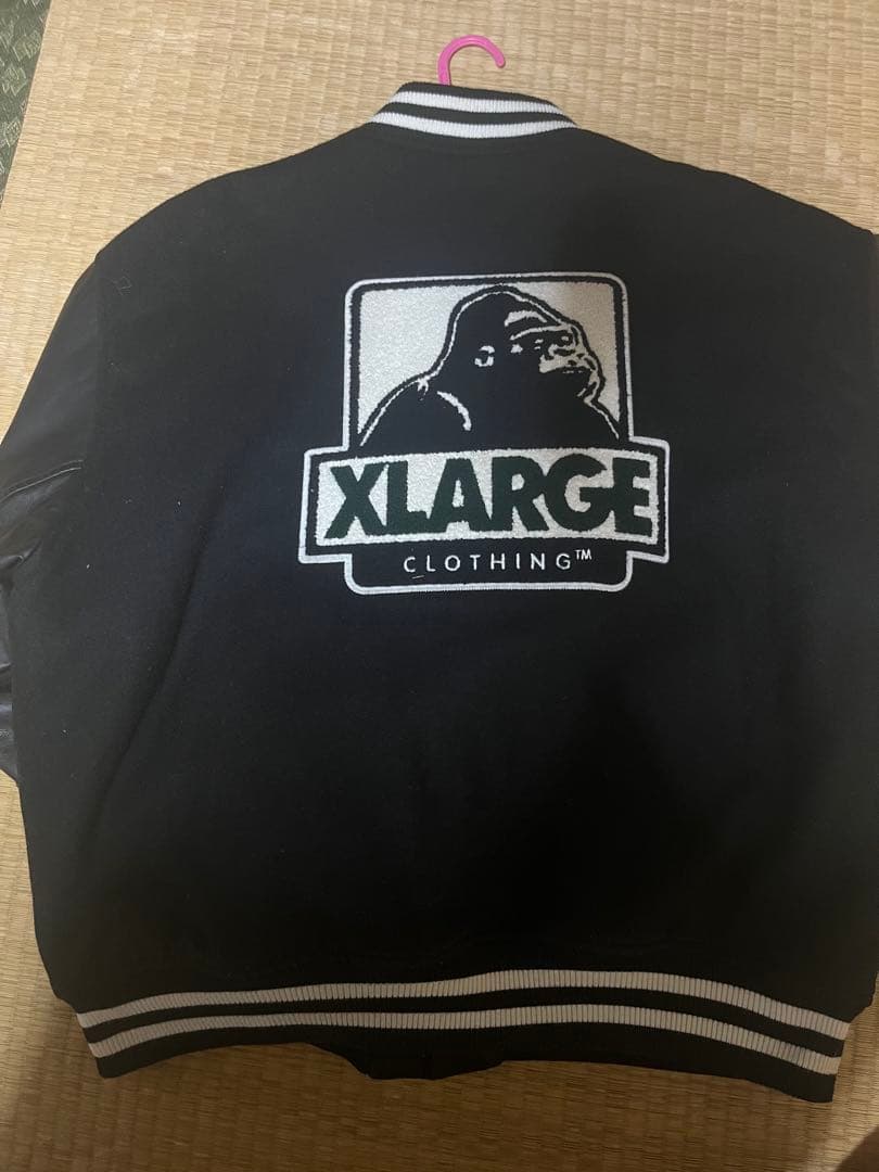 XLARGE スタジャン ブラック XL エクストララージ