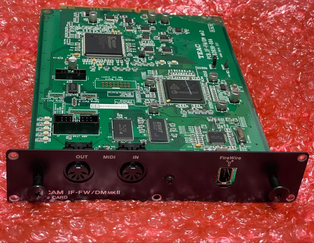 新品級✨ TASCAM IF-FW/DM mkII FireWire 付属品完備