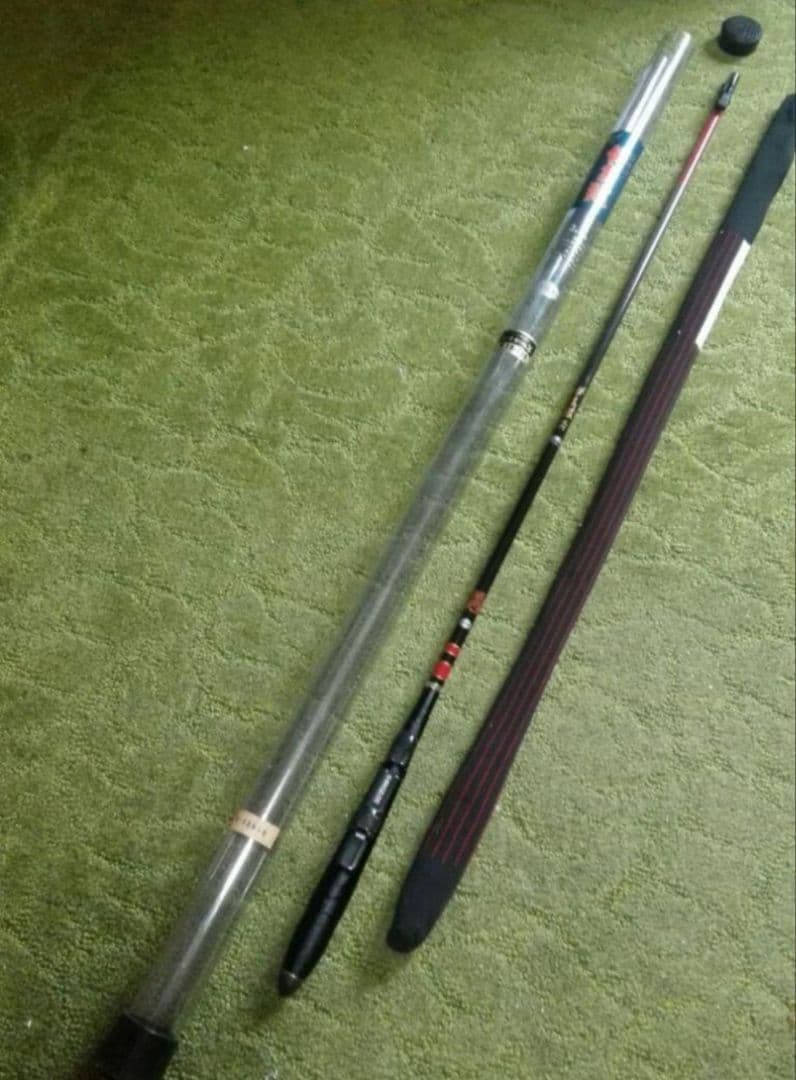 【1984年誕生】がまかつ伝説の名竿　がま波　シルバー　3.6M