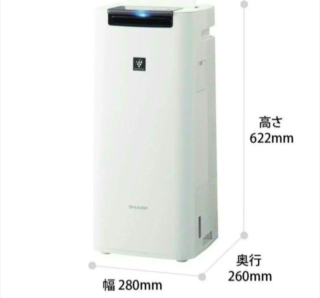 【新品】シャープ 加湿空気清浄機プラズマクラスター25000　KI-PS40-W