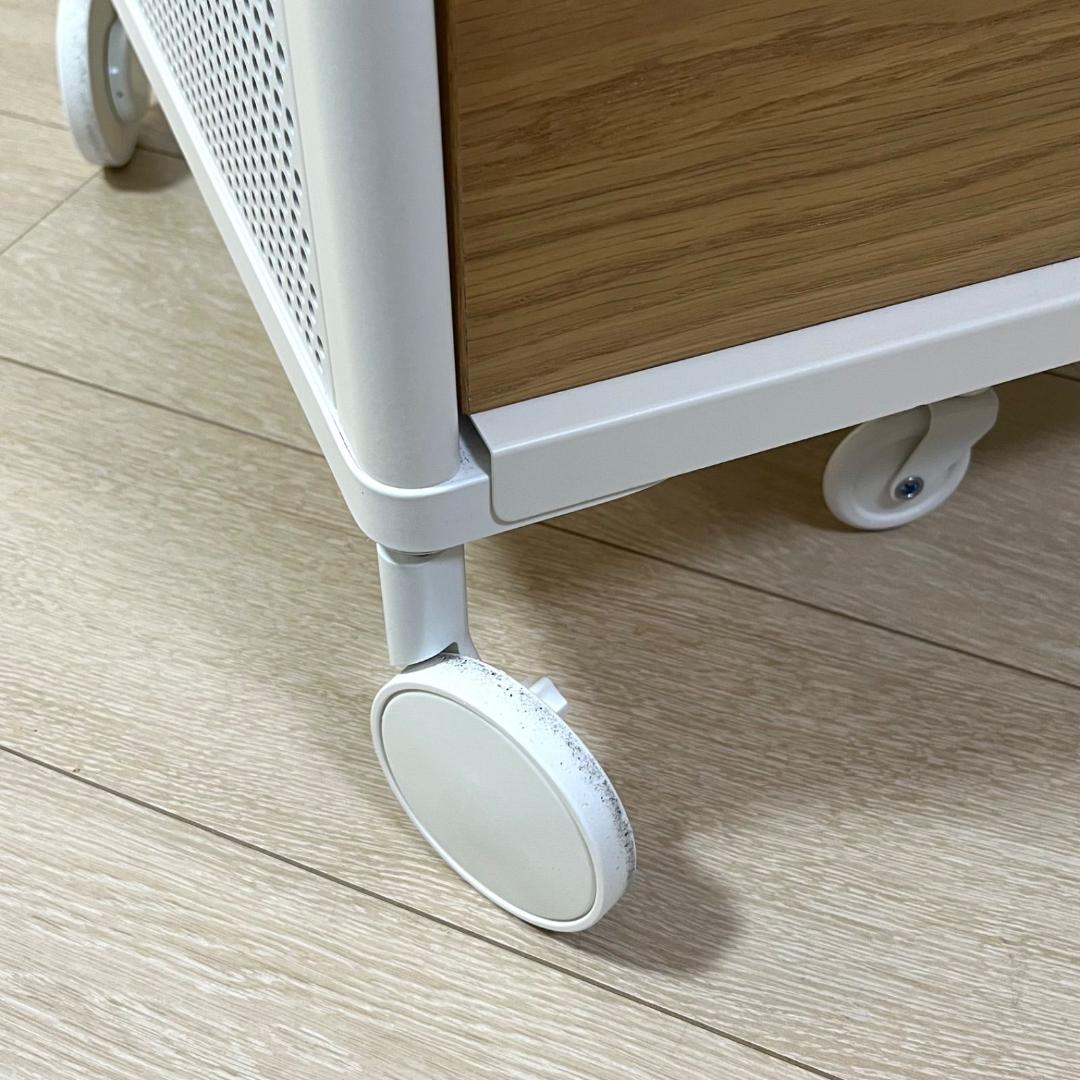 た13【IKEA】イケア BEKANT ベカント キッチンワゴン デスク下収納