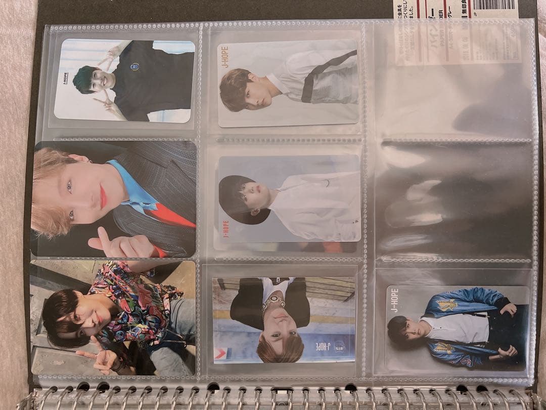 BTS ホソク うちわ ミニフォト トレカ